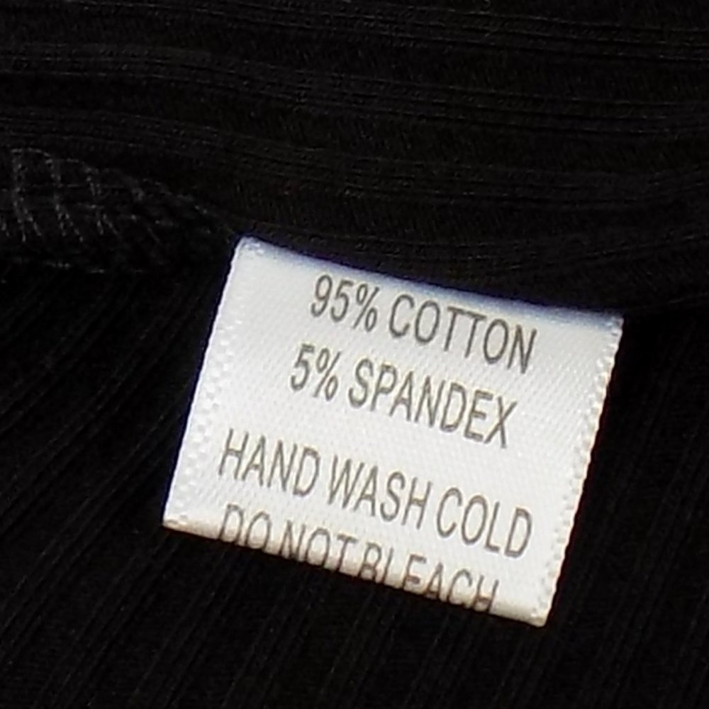 LoveLA Brenda Snap Button Long Sleeve V-Neck Bodysuit Size S - Picture 7 of 7